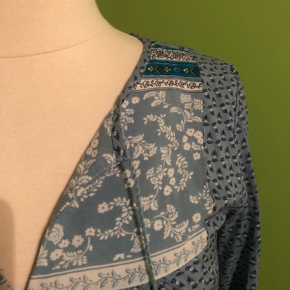 Blue floral dress - Picture 2 of 3